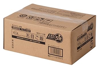 まさかに備えて！備蓄用　1箱50食入り！アルファー食品　安心米　五目ご飯 楽天市場】非常食 アルファ米 安心米「五目ご飯 50食セット/箱